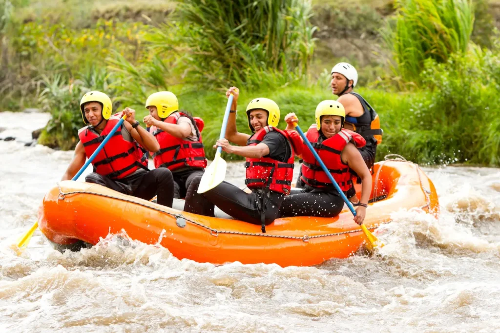 Whitewater River Rafting Boat Adventure